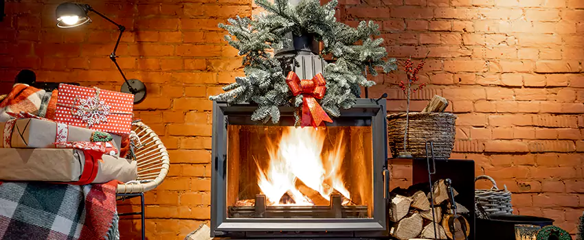 Travis Industries Linear Gas Fireplace Installation in Fort Wayne, Indiana