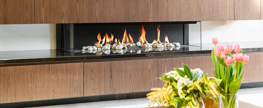 Double-height Fireplace Design Refurbishment in Fort Wayne, Indiana
