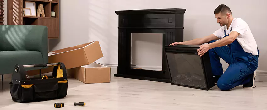 Old Rusted Metal Fireplace Repair And Replacement in Fort Wayne, IN