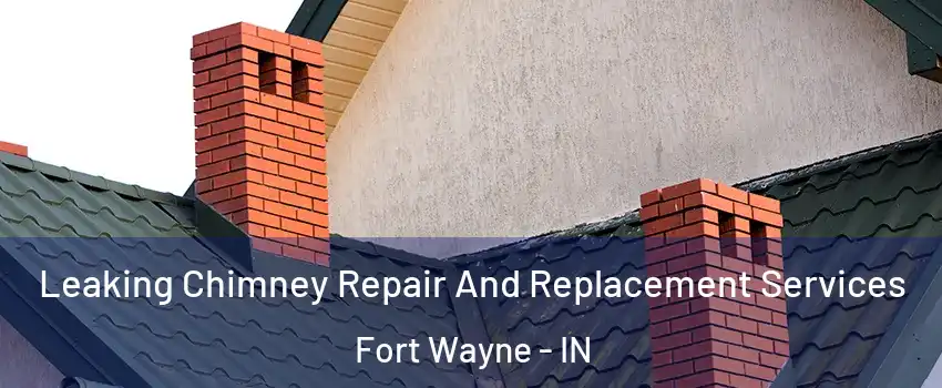  Leaking Chimney Repair And Replacement Services Fort Wayne - IN